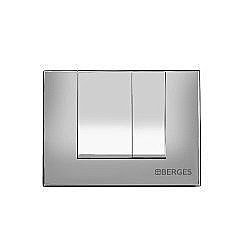 Кнопка для инсталляции BERGES NOVUM S2 хром купить в интернет-магазине сантехники Sanbest