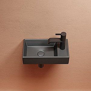 Раковина Ceramica Nova Element CN6051MDH темный антрацит матовый купить в интернет-магазине Sanbest