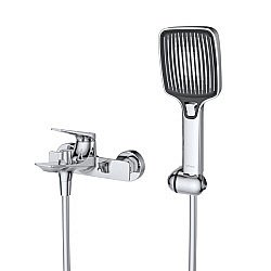 Смеситель для ванны Cezares LINER-VD-01 хром купить в интернет-магазине сантехники Sanbest