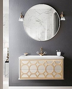 Тумба с раковиной с 2 ящиками Caprigo Caprice 100 для ванной в интернет-магазине Sanbest