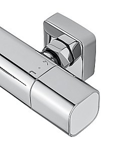 Смеситель для ванны с душем и термостатом WONZON & WOGHAND SOLID, Хром (WW-C2011-A-CR) купить в интернет-магазине сантехники Sanbest