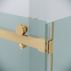 Душевой уголок Grossman Classic 160х80 120.K33.04.1290.32.00 стекло прозрачное/профиль золото брашированное купить в интернет-магазине Sanbest