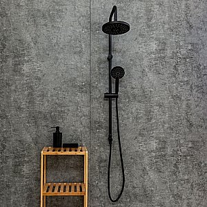 Душевая система Orange Karl M05-932b черный купить в интернет-магазине сантехники Sanbest