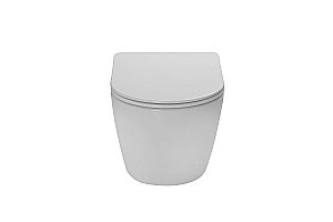 Унитаз Vincea Globo VT1-14T безободковый, смыв торнадо, с крышкой микролифт, белый купить в интернет-магазине Sanbest