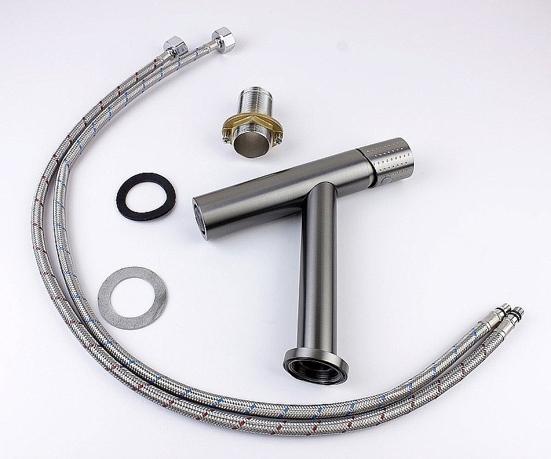 Смеситель для раковины Bronze de Luxe Liberty 102GG графит купить в интернет-магазине сантехники Sanbest