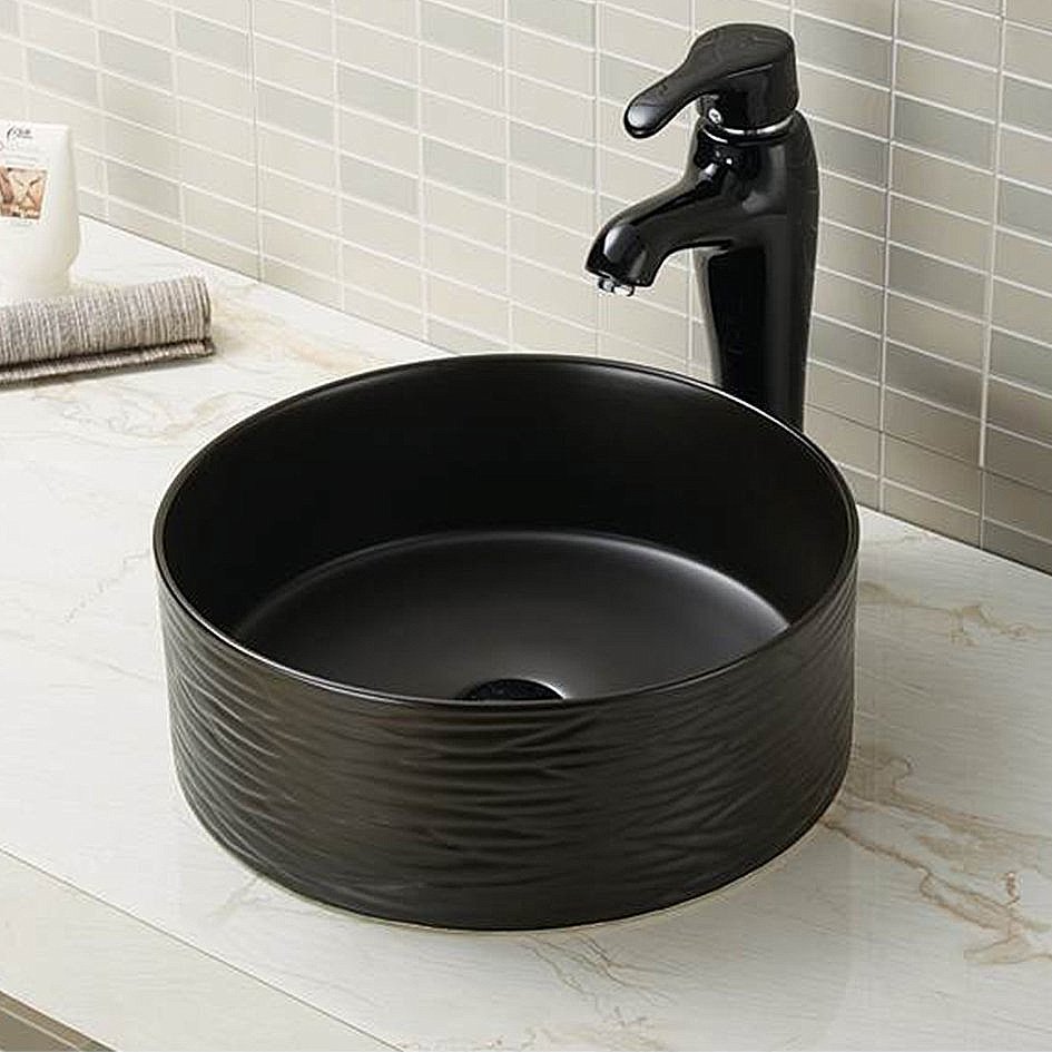 Раковина Melana 7078CBK-M 7078CBK-M-805 черная матовая купить в интернет-магазине Sanbest
