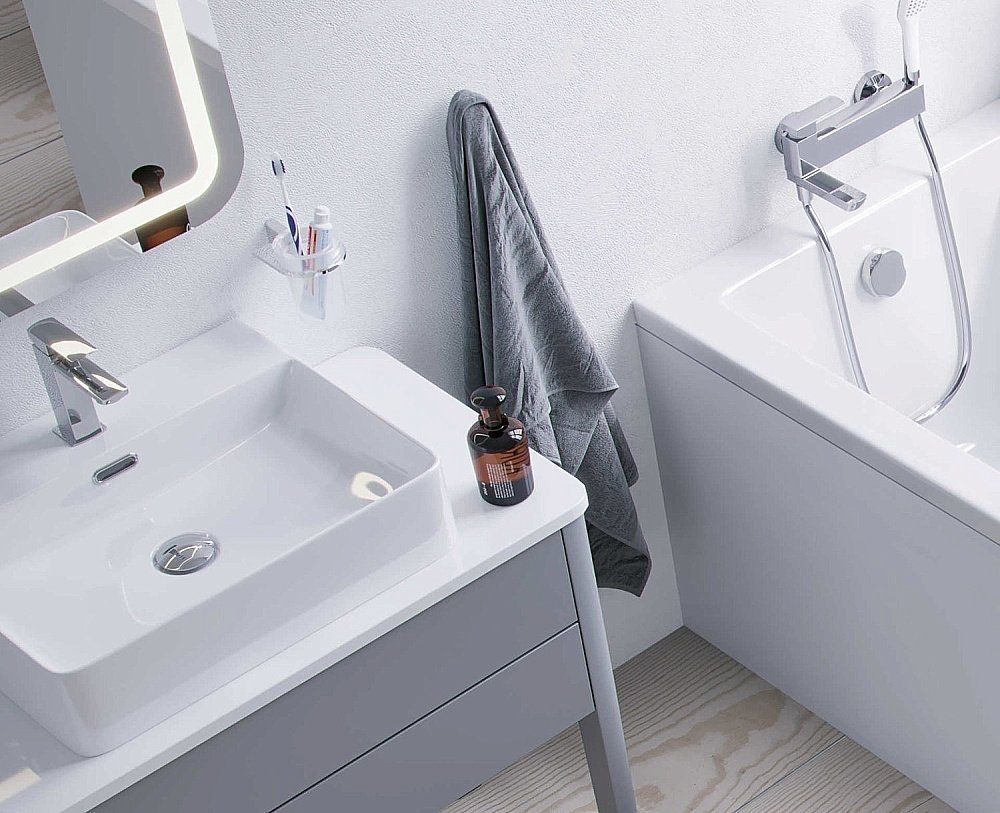 Смеситель для раковины Excellent Pride 4001 хром купить в интернет-магазине сантехники Sanbest