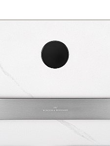 Полотенцесушитель электрический WONZON & WOGHAND STUTTGART WW-A501-BR брашированный никель/белый мрамор купить в интернет-магазине сантехники Sanbest