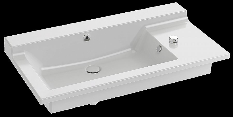 Раковина Jacob Delafon SOPRANO 100 EXK122-00 белая купить в интернет-магазине Sanbest