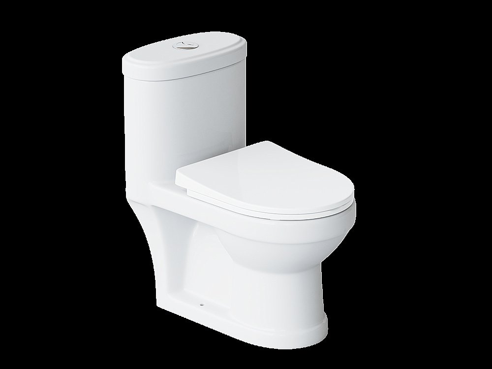 Детский унитаз-моноблок Laguraty W01 с крышкой микролифт купить в интернет-магазине Sanbest