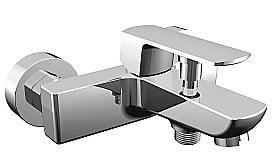 Смеситель для ванны Azario ATRI AZ-15960501 хром купить в интернет-магазине сантехники Sanbest