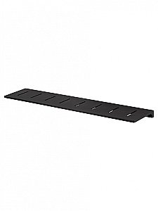 Полка для ванной WONZON & WOGHAND ECLIPSE, Черный (WW-9127-BL) купить в интернет-магазине сантехники Sanbest