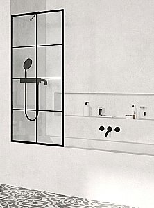 Шторка для ванны Radaway Modo New Black PNJ Factory 60 купить в интернет-магазине Sanbest