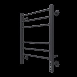 Полотенцесушитель электрический Terminus Сицилия П6 450х600 черный матовый купить в интернет-магазине сантехники Sanbest