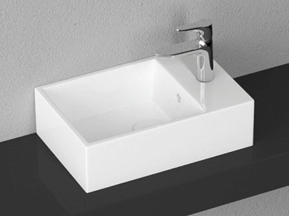 Раковина ISVEA Purita 45 10PL51045SV белая купить в интернет-магазине Sanbest