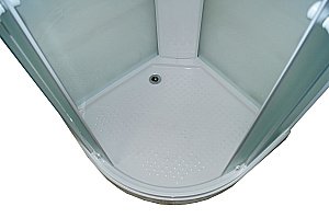 Душевая кабина Parly Tomorrow EF931, тропический душ, ABS-пластик, матовая, 90 x 90 х 210 см купить в интернет-магазине Sanbest