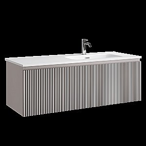 Тумба с раковиной Sancos Snob R 1.0 SNR1.0120LSM/SNR1.0120RSM Doha Soft для ванной в интернет-магазине Sanbest