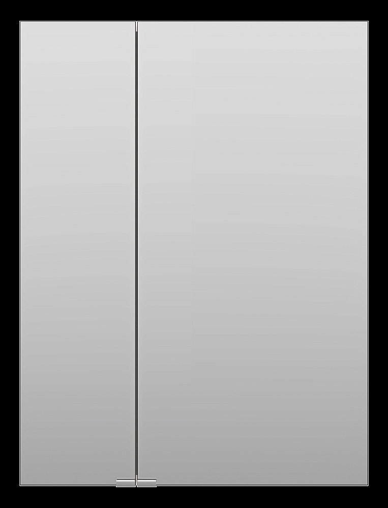 Зеркальный шкаф Misty Аура 60 Э-Аур02060-01 белый купить в интернет-магазине сантехники Sanbest