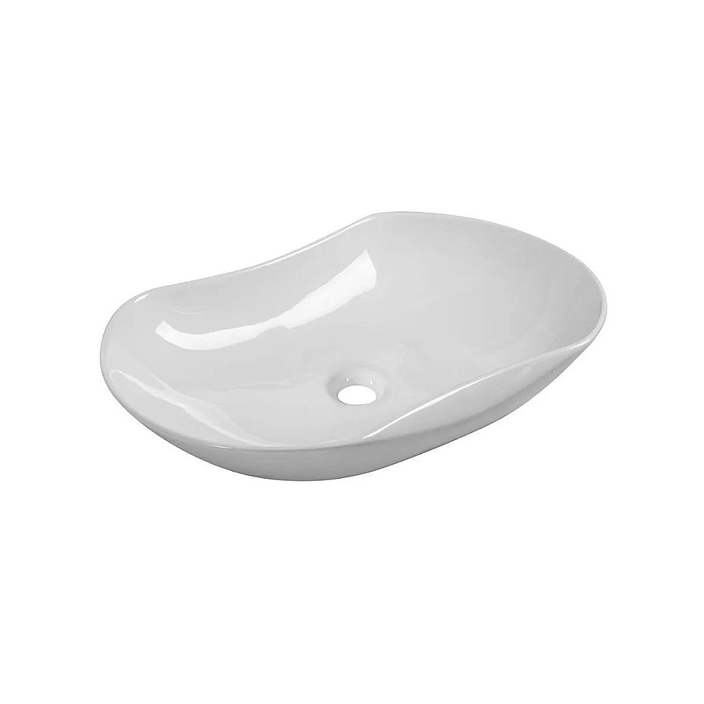 Раковина накладная Belbagno 66 BB1334 белая купить в интернет-магазине Sanbest