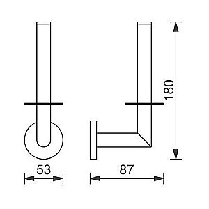 Держатель туалетной бумаги Aquanet 3690 купить в интернет-магазине сантехники Sanbest