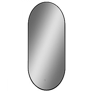 Зеркало Art&Max TORINO AM-Tor-600-1000-DS-Nero в ванную от интернет-магазине сантехники Sanbest