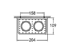 Стакан с держателем Cezares Maxima AM-F-8920A купить в интернет-магазине сантехники Sanbest