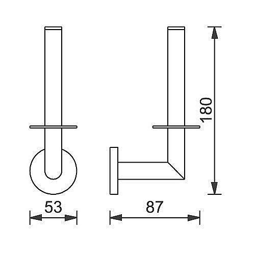 Держатель туалетной бумаги Aquanet 3690 купить в интернет-магазине сантехники Sanbest
