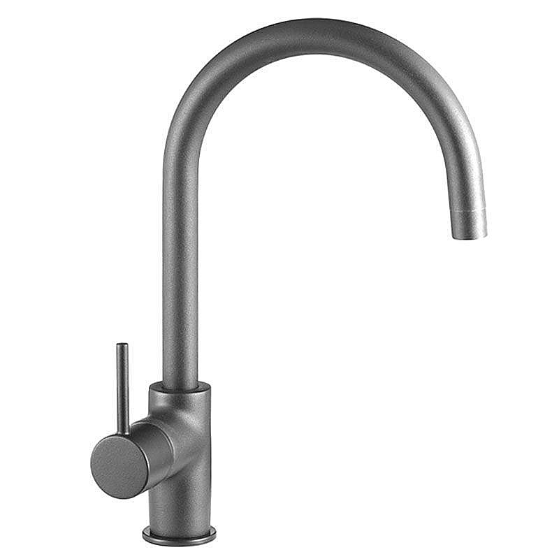 Смеситель для кухни Azario Tasco AZ-151644307 серый гранит матовый купить в интернет-магазине сантехники Sanbest