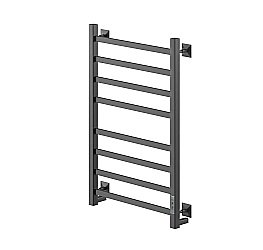 Полотенцесушитель электрический Veconi Barro-A B8040B-A черный купить в интернет-магазине сантехники Sanbest