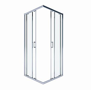 Душевой уголок Alex Baitler 90х90 AB1490C1 стекло прозрачное/профиль сатин купить в интернет-магазине Sanbest