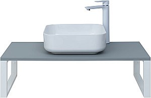 Столешница для раковины Aquanet Арт 90 мисти грин для ванной в интернет-магазине сантехники Sanbest