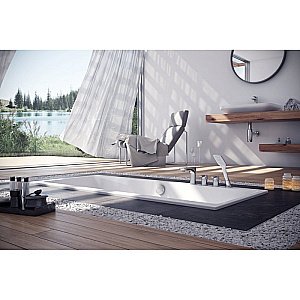 Ванна Excellent Pryzmat Slim 150х75 WAEX.PRY15WHS белая купить в интернет-магазине Sanbest