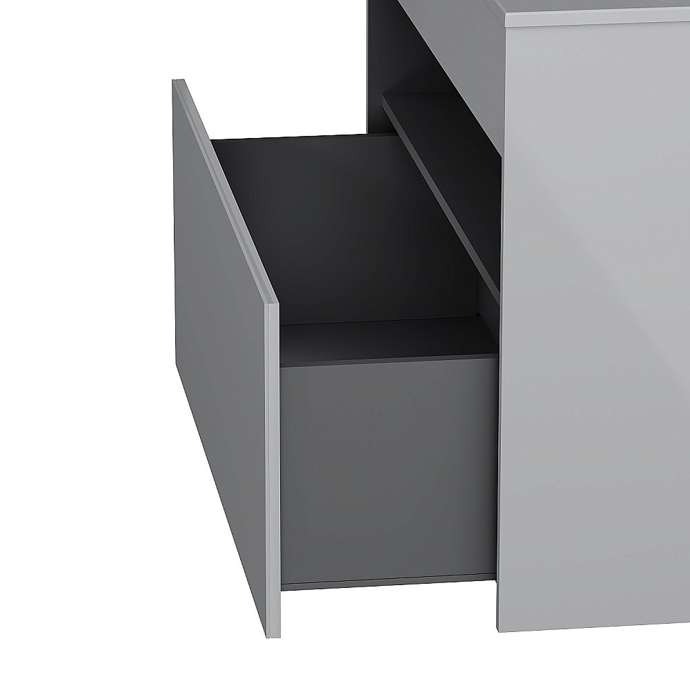 Тумба с раковиной AM.PM Func 100 белая для ванной в интернет-магазине Sanbest