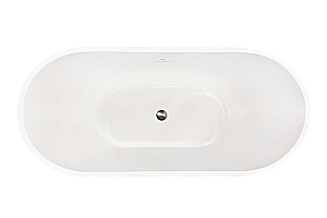 Акриловая ванна Royal Bath WAVE RB610102GR 180х80 белый купить в интернет-магазине Sanbest