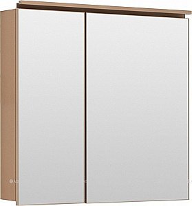 Зеркальный шкаф De Aqua Алюминиум 261766 80 медь купить в интернет-магазине сантехники Sanbest