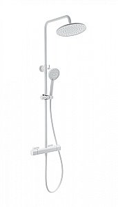 Душевая система с термостатом WONZON & WOGHAND STAY 1, Белый матовый (WW-B3051-A-MW) купить в интернет-магазине сантехники Sanbest