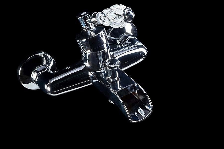 Смеситель для ванны Boheme Vogue Cristal 223-CRST купить в интернет-магазине сантехники Sanbest