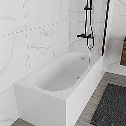 Ванна акриловая Vincea VBT-2B150-LG 150x70 белая с ножками купить в интернет-магазине Sanbest