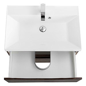 Тумба с раковиной Belbagno MARINO 75 подвесная Rovere Moro для ванной в интернет-магазине Sanbest