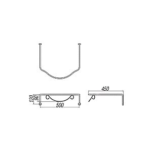 Консоль с раковиной Migliore Bella ML.BLL-24.155.CR хром для ванной в интернет-магазине сантехники Sanbest