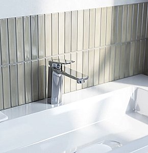 Смеситель для раковины Iddis Esper ESPSB00i01 глянцевый хром купить в интернет-магазине сантехники Sanbest