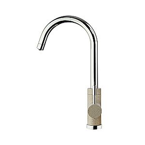 Смеситель для кухни PAINI Cox 7894643CR3V11L2KM бежевый гранит купить в интернет-магазине сантехники Sanbest