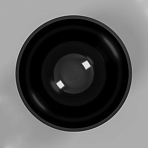 Раковина накладная WhiteCross Amethyst 50 0711.050050.101 черная купить в интернет-магазине Sanbest