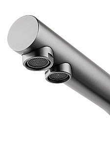 Смеситель для кухни c подключением фильтра WONZON & WOGHAND, Темный графит (WW-88458005-BGM) купить в интернет-магазине сантехники Sanbest