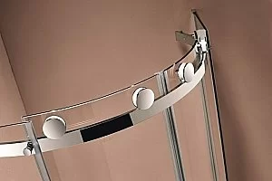 Душевой уголок Cezares Stylus-m 90x90 STYLUS-O-M-R-2-90-C-Cr стекло прозрачное/профиль хром купить в интернет-магазине Sanbest