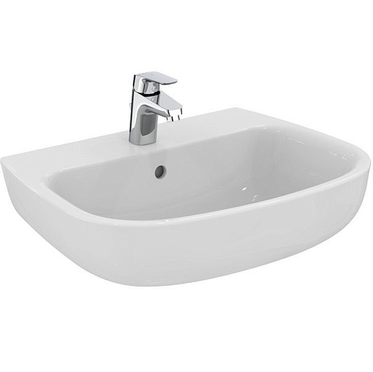 Раковина на пьедестале Ideal Standard Esedra 60 T279801 белая купить в интернет-магазине Sanbest