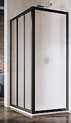 Душевой уголок Ravak Supernova ASDP3+APSS 100х75 профиль черный/стекло матовое купить в интернет-магазине Sanbest