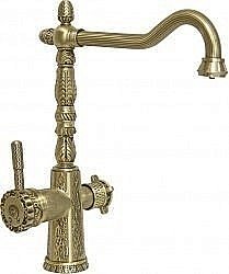 Смеситель для кухни Zorg Antic A 53 KF-Br Бронза купить в интернет-магазине сантехники Sanbest