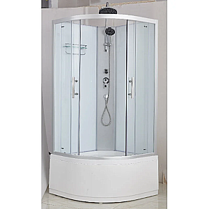 Душевая кабина Timo Imwei 90х90 XS-90CS стекло прозрачное/профиль серебро купить в интернет-магазине Sanbest