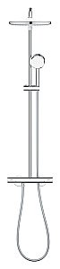 Душевая система Grohe Tempesta Cosmopolitan 26670000 хром купить в интернет-магазине сантехники Sanbest